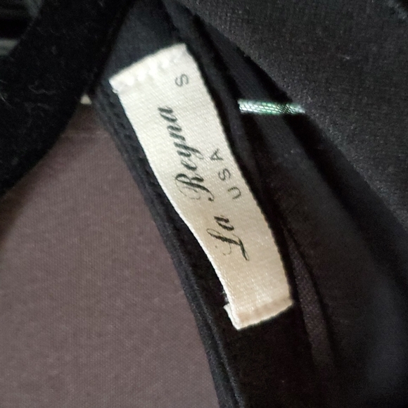 La Reyna Black Cocktail Dress - Picture 4 of 4